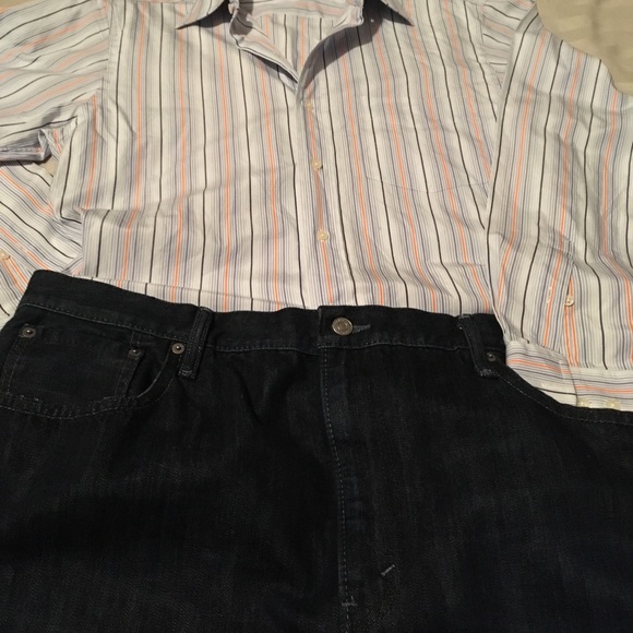 J. Crew long sleeve button down stripe dress shirt - Picture 4 of 6